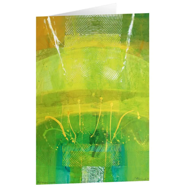 Produktbild des Artikels Kunstkarten "Wachstumsimpuls" 5 Stk. (Schreibwaren)