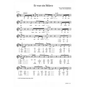 Produktbild des Artikels Er war ein Sklave (Noten - Download)