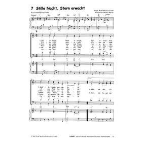 Produktbild des Artikels Stille Nacht, Stern erwacht (Noten - Download)