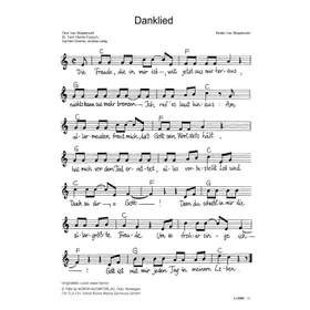 Produktbild des Artikels Danklied (Noten - Download)
