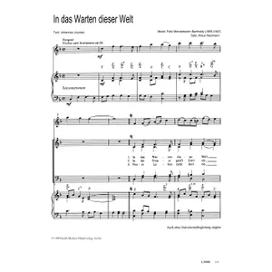 Produktbild des Artikels In das Warten dieser Welt (Noten - Download)