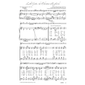 Produktbild des Artikels Lobt Gott, ihr Christen (Noten - Download)