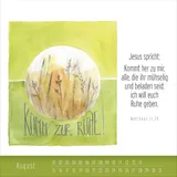 Stimmungsbild zu Hoffnung und Leben - immerwährender Tischkalender