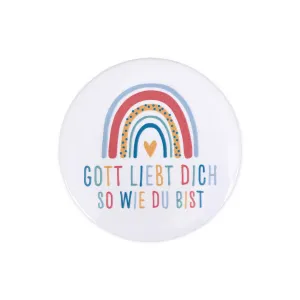 Produktbild des Artikels Spiegelbutton "Regenbogen" ()