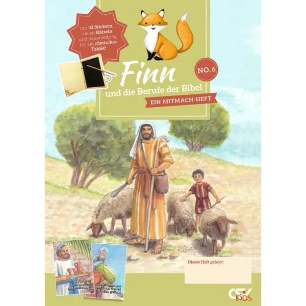 Produktbild des Artikels Finn und die Berufe der Bibel No. 6 (Buch - Geheftet)