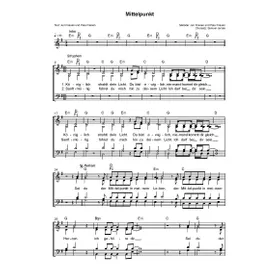 Produktbild des Artikels Mittelpunkt (Noten - Download)