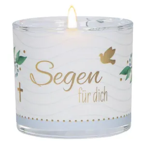 Produktbild des Artikels Windlicht LichtMomente "Segen für dich-Taufe" ()