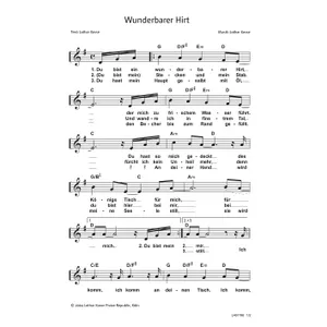 Produktbild des Artikels Wunderbarer Hirt (Noten - Download)
