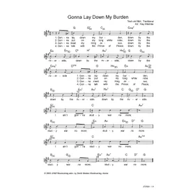 Produktbild des Artikels Gonna Lay Down My Burden (Noten - Download)