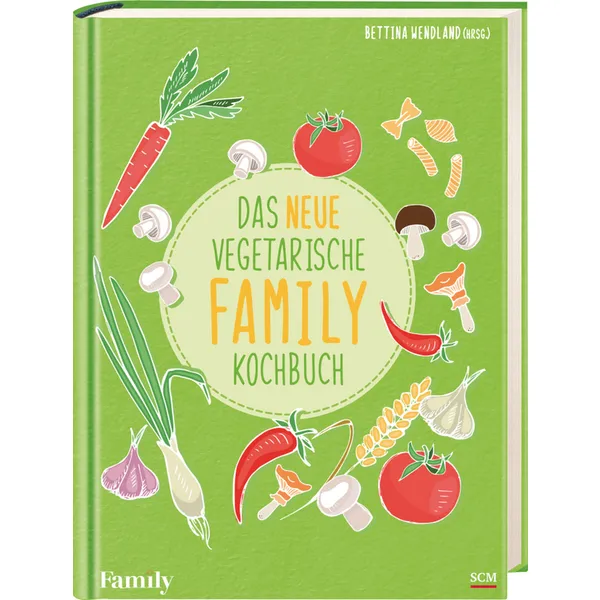 Produktbild des Artikels Das neue vegetarische FAMILY-Kochbuch (Buch - Hardcover)