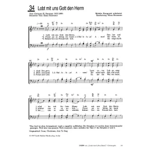 Produktbild des Artikels Lobt mit uns Gott den Herrn (Noten - Download)