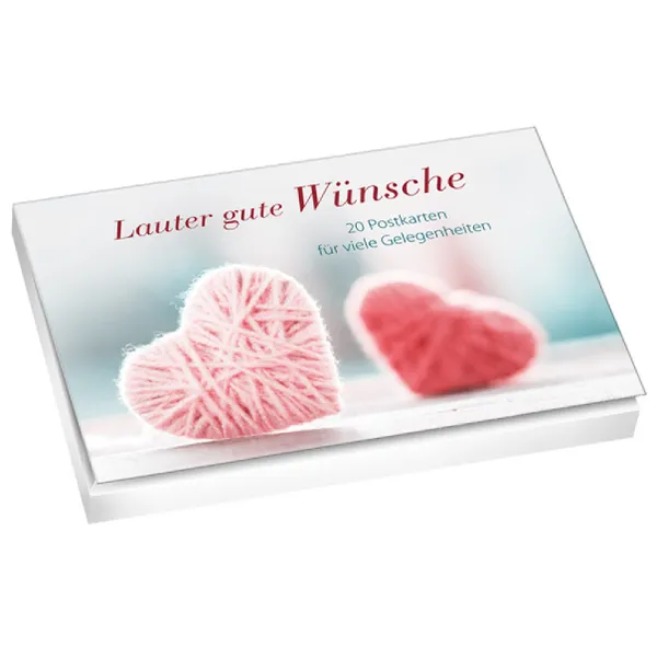 Produktbild des Artikels Lauter gute Wünsche - Postkartenbuch (Schreibwaren - Kartoniert)