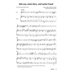 Produktbild des Artikels Geh aus, mein Herz (Noten - Download)