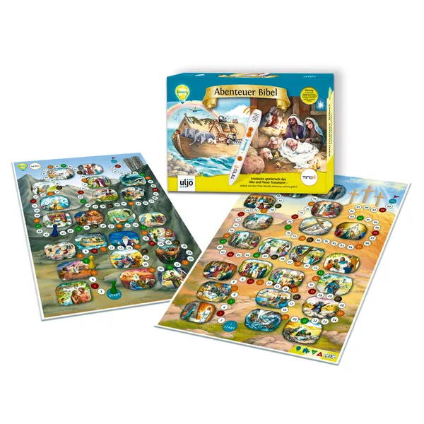 Produktbild des Artikels TING-Brettspiel "Abenteuer Bibel" ()