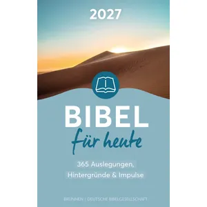 Produktbild des Artikels Bibel für heute 2027 - Buchausgabe (Kalender - Hardcover)
