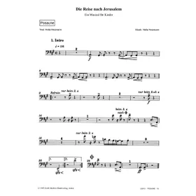 Produktbild des Artikels Die Reise nach Jerusalem (Posaune) (Noten - Download)