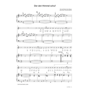 Produktbild des Artikels Der den Himmel schuf (Noten - Download)