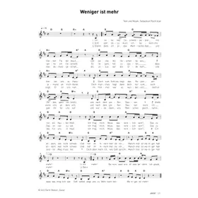 Produktbild des Artikels Weniger ist mehr (Noten - Download)