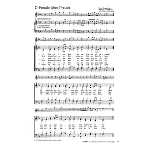 Produktbild des Artikels O Freude über Freude (Noten - Download)