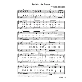 Produktbild des Artikels Du bist die Sonne (Noten - Download)