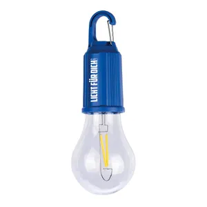 Produktbild des Artikels LED-Glühbirne mit Karabiner - blau ()