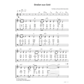 Produktbild des Artikels Straßen aus Gold (Noten - Download)