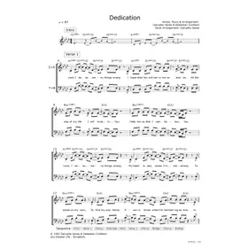Produktbild des Artikels Dedication (Noten - Download)