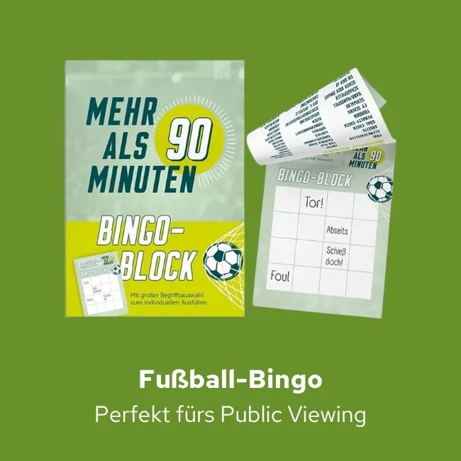 Fußball-Bingo fürs Public Viewing
