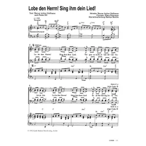Produktbild des Artikels Lobe den Herrn! Sing ihm dein Lied (Noten - Download)