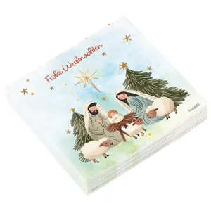 Produktbild des Artikels Servietten "Frohe Weihnachten" ()