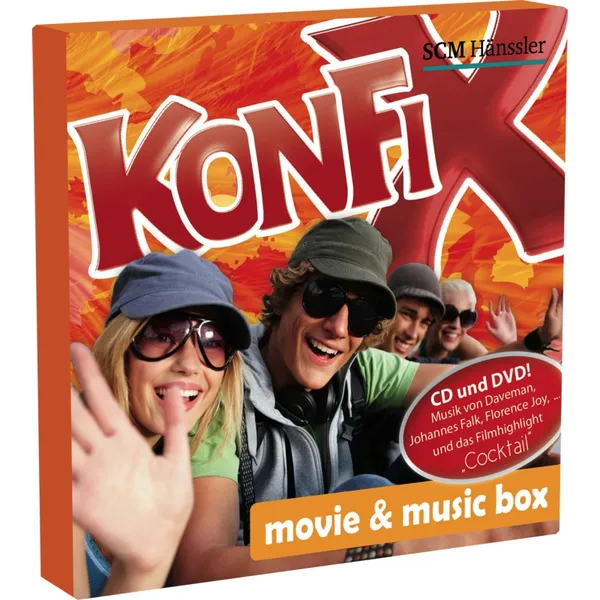 Produktbild des Artikels Konfix - Movie & Musicbox (Audio - CD)