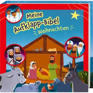Produktbild des Artikels Meine Aufklapp-Bibel Weihnachten (Buch - Pappbilderbuch)