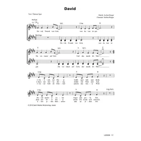 Produktbild des Artikels David (Noten - Download)
