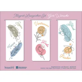 Produktbild des Artikels Magnet-Lesezeichen-Set: Segen, Treue, Vertrauen (Schreibwaren)
