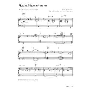 Produktbild des Artikels Gott hat Frieden mit uns vor (Noten - Download)