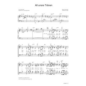 Produktbild des Artikels All unsre Tränen (Noten - Download)