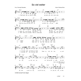 Produktbild des Artikels So viel weiter (Noten - Download)