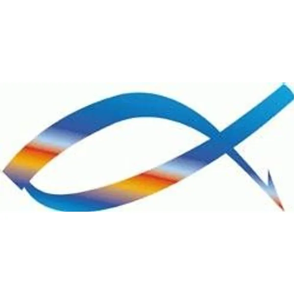 Produktbild des Artikels Fischaufkleber Ichthys "Sunrise" ()