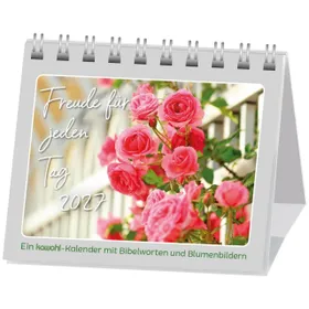 Produktbild des Artikels Freude für jeden Tag 2027 - Mini-Aufstellkalender (Kalender - Spiralbindung)