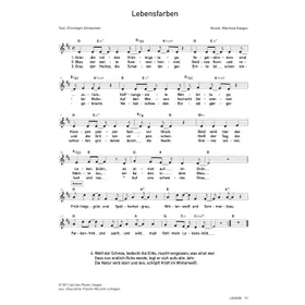 Produktbild des Artikels Lebensfarben (Noten - Download)