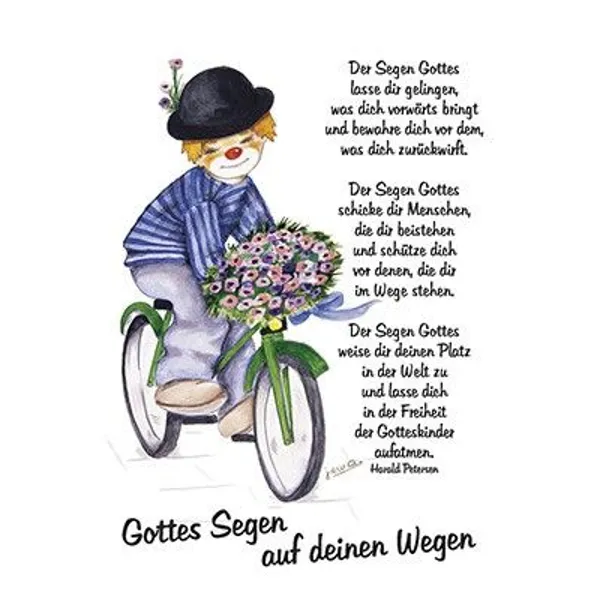 Produktbild des Artikels Postkarten: Der Segen Gottes, 4 Stück (Schreibwaren)