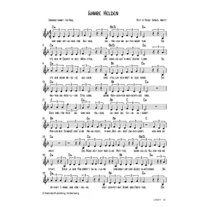 Produktbild des Artikels Wahre Helden (Noten - Download)