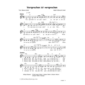 Produktbild des Artikels Versprochen ist versprochen (Noten - Download)