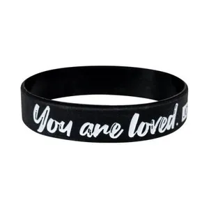 Produktbild des Artikels Armband "You are loved" - schwarz ()