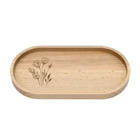 Produktbild des Artikels Holztablett "Blumen und Gräser" ()