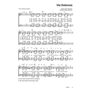 Produktbild des Artikels Via Dolorosa (Noten - Download)