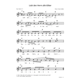 Produktbild des Artikels Lobt den Herrn alle Völker (Noten - Download)