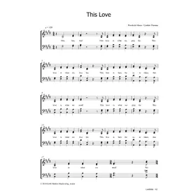 Produktbild des Artikels This Love (Noten - Download)