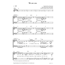 Produktbild des Artikels We Are One (Noten - Download)