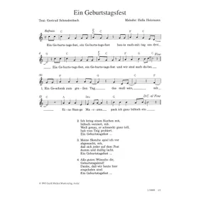 Produktbild des Artikels Ein Geburtstagsfest (Noten - Download)